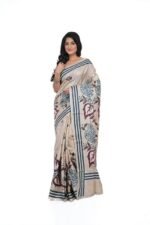 Handloom Tassar Saree Made Coloure Comfortable,Lightweight Ethnic Wear Saree For Women'S With Unstiched Blouse Piece, (Saree-5.5Mtr, Unstiched Blouse - Image 2